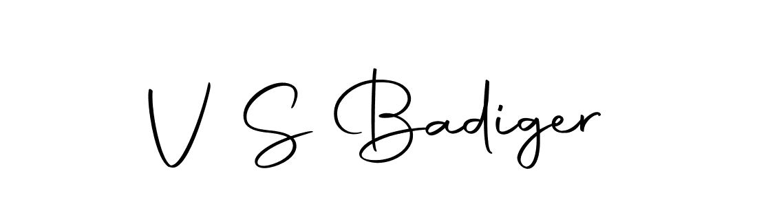 This is the best signature style for the V S Badiger name. Also you like these signature font (Autography-DOLnW). Mix name signature. V S Badiger signature style 10 images and pictures png
