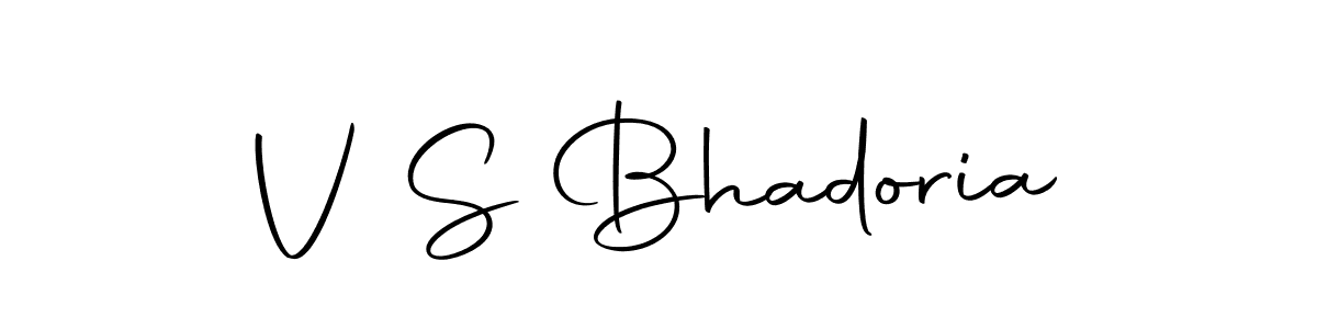 Autography-DOLnW is a professional signature style that is perfect for those who want to add a touch of class to their signature. It is also a great choice for those who want to make their signature more unique. Get V S Bhadoria name to fancy signature for free. V S Bhadoria signature style 10 images and pictures png
