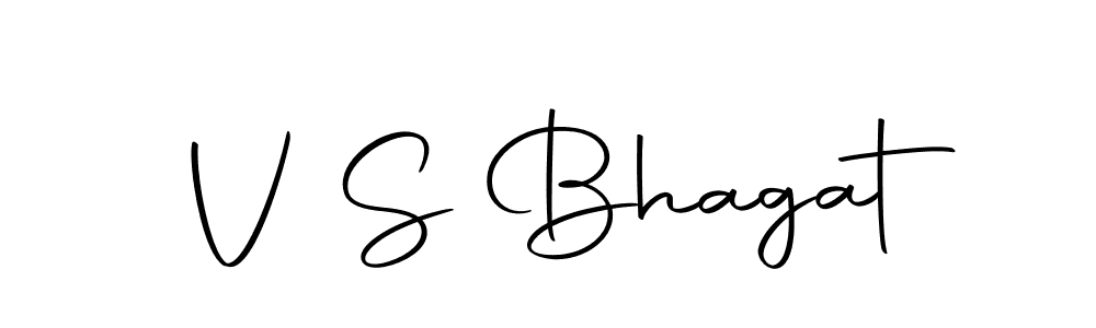 Use a signature maker to create a handwritten signature online. With this signature software, you can design (Autography-DOLnW) your own signature for name V S Bhagat. V S Bhagat signature style 10 images and pictures png