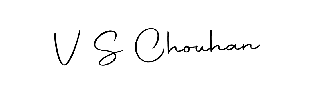 How to make V S Chouhan name signature. Use Autography-DOLnW style for creating short signs online. This is the latest handwritten sign. V S Chouhan signature style 10 images and pictures png