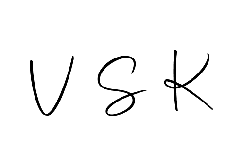 You should practise on your own different ways (Autography-DOLnW) to write your name (V S K) in signature. don't let someone else do it for you. V S K signature style 10 images and pictures png