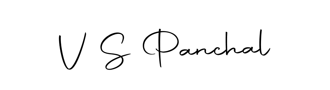 Design your own signature with our free online signature maker. With this signature software, you can create a handwritten (Autography-DOLnW) signature for name V S Panchal. V S Panchal signature style 10 images and pictures png