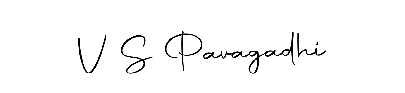 The best way (Autography-DOLnW) to make a short signature is to pick only two or three words in your name. The name V S Pavagadhi include a total of six letters. For converting this name. V S Pavagadhi signature style 10 images and pictures png