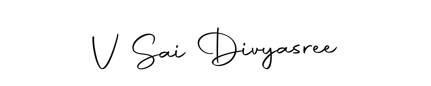 Similarly Autography-DOLnW is the best handwritten signature design. Signature creator online .You can use it as an online autograph creator for name V Sai Divyasree. V Sai Divyasree signature style 10 images and pictures png