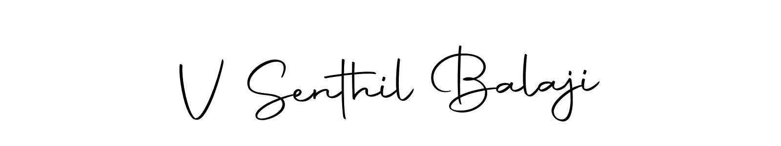 You can use this online signature creator to create a handwritten signature for the name V Senthil Balaji. This is the best online autograph maker. V Senthil Balaji signature style 10 images and pictures png