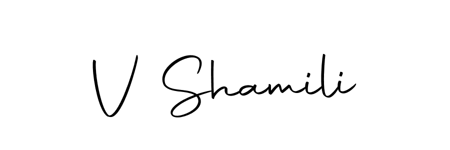 This is the best signature style for the V Shamili name. Also you like these signature font (Autography-DOLnW). Mix name signature. V Shamili signature style 10 images and pictures png
