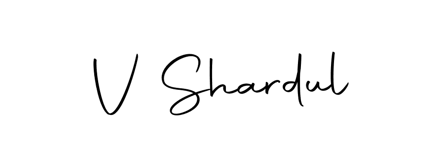 How to make V Shardul name signature. Use Autography-DOLnW style for creating short signs online. This is the latest handwritten sign. V Shardul signature style 10 images and pictures png
