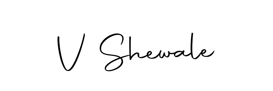 Similarly Autography-DOLnW is the best handwritten signature design. Signature creator online .You can use it as an online autograph creator for name V Shewale. V Shewale signature style 10 images and pictures png