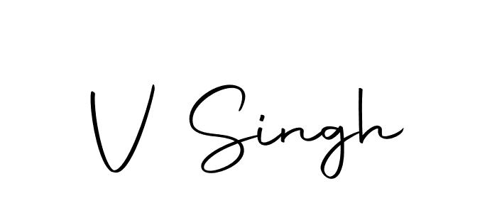 This is the best signature style for the V Singh name. Also you like these signature font (Autography-DOLnW). Mix name signature. V Singh signature style 10 images and pictures png