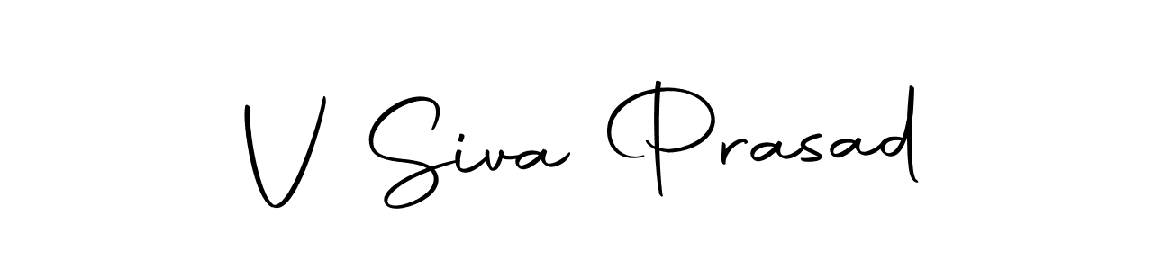 You can use this online signature creator to create a handwritten signature for the name V Siva Prasad. This is the best online autograph maker. V Siva Prasad signature style 10 images and pictures png