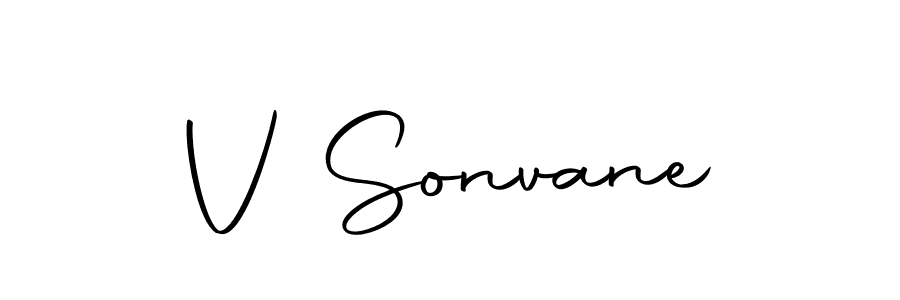 Autography-DOLnW is a professional signature style that is perfect for those who want to add a touch of class to their signature. It is also a great choice for those who want to make their signature more unique. Get V Sonvane name to fancy signature for free. V Sonvane signature style 10 images and pictures png