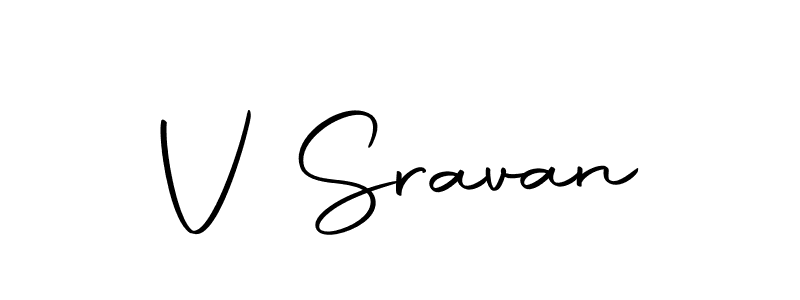 Autography-DOLnW is a professional signature style that is perfect for those who want to add a touch of class to their signature. It is also a great choice for those who want to make their signature more unique. Get V Sravan name to fancy signature for free. V Sravan signature style 10 images and pictures png