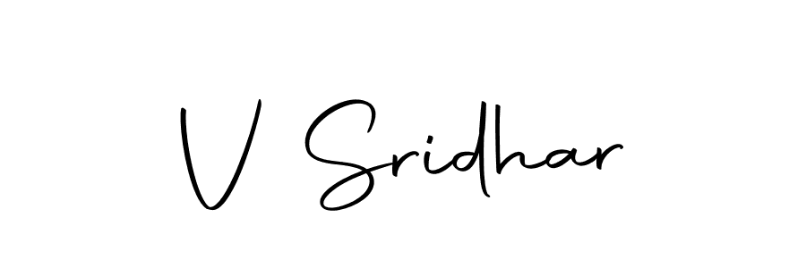How to make V Sridhar signature? Autography-DOLnW is a professional autograph style. Create handwritten signature for V Sridhar name. V Sridhar signature style 10 images and pictures png
