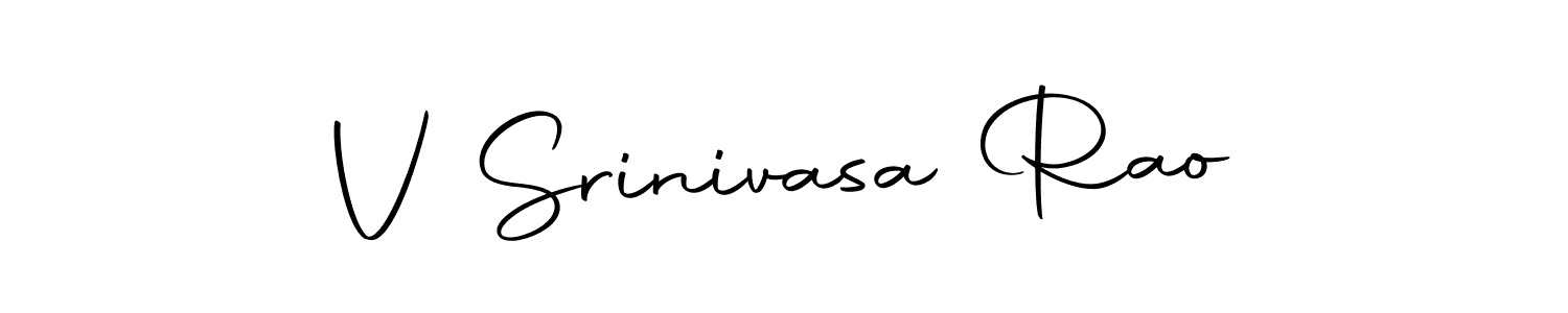 The best way (Autography-DOLnW) to make a short signature is to pick only two or three words in your name. The name V Srinivasa Rao include a total of six letters. For converting this name. V Srinivasa Rao signature style 10 images and pictures png