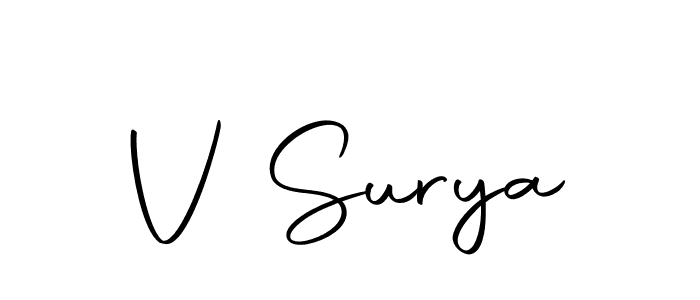 This is the best signature style for the V Surya name. Also you like these signature font (Autography-DOLnW). Mix name signature. V Surya signature style 10 images and pictures png