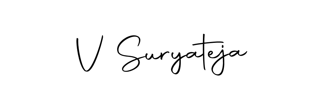 Once you've used our free online signature maker to create your best signature Autography-DOLnW style, it's time to enjoy all of the benefits that V Suryateja name signing documents. V Suryateja signature style 10 images and pictures png