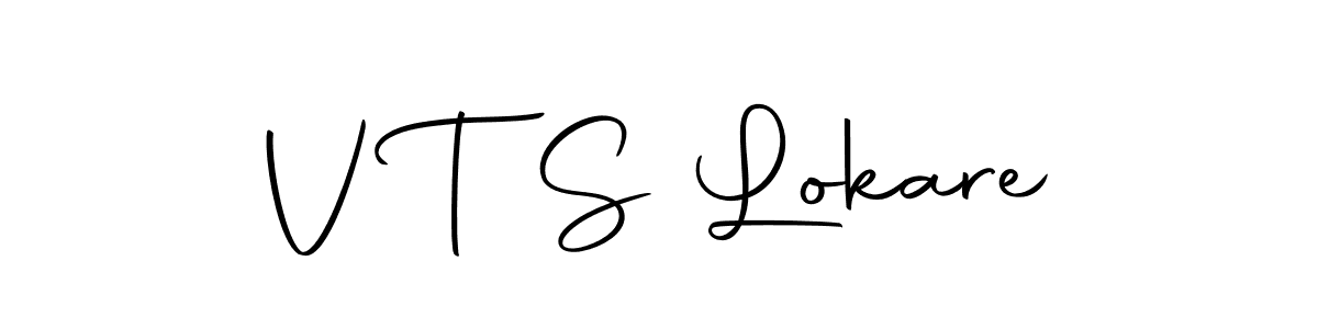 Make a beautiful signature design for name V T S Lokare. Use this online signature maker to create a handwritten signature for free. V T S Lokare signature style 10 images and pictures png