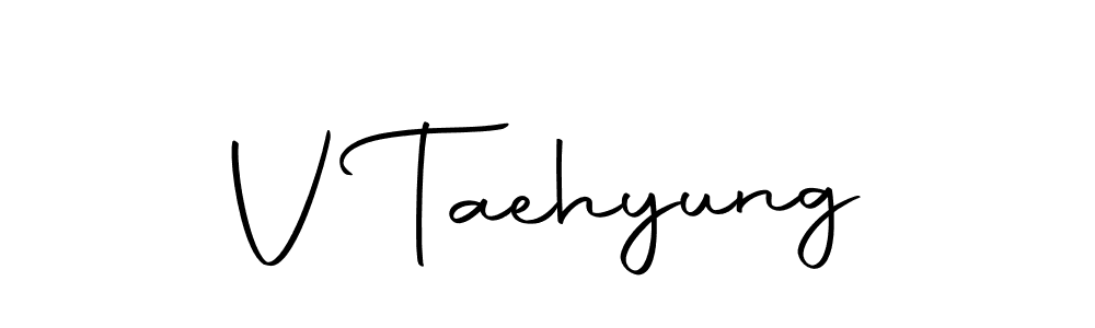 Make a beautiful signature design for name V Taehyung. With this signature (Autography-DOLnW) style, you can create a handwritten signature for free. V Taehyung signature style 10 images and pictures png