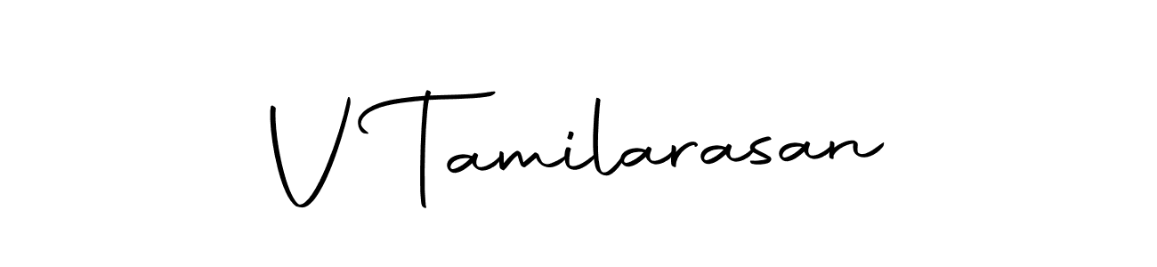 Similarly Autography-DOLnW is the best handwritten signature design. Signature creator online .You can use it as an online autograph creator for name V Tamilarasan. V Tamilarasan signature style 10 images and pictures png