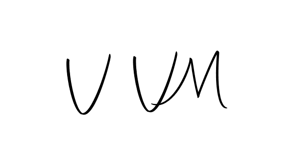 The best way (Autography-DOLnW) to make a short signature is to pick only two or three words in your name. The name V V  M include a total of six letters. For converting this name. V V  M signature style 10 images and pictures png