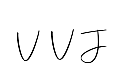 Use a signature maker to create a handwritten signature online. With this signature software, you can design (Autography-DOLnW) your own signature for name V V J. V V J signature style 10 images and pictures png