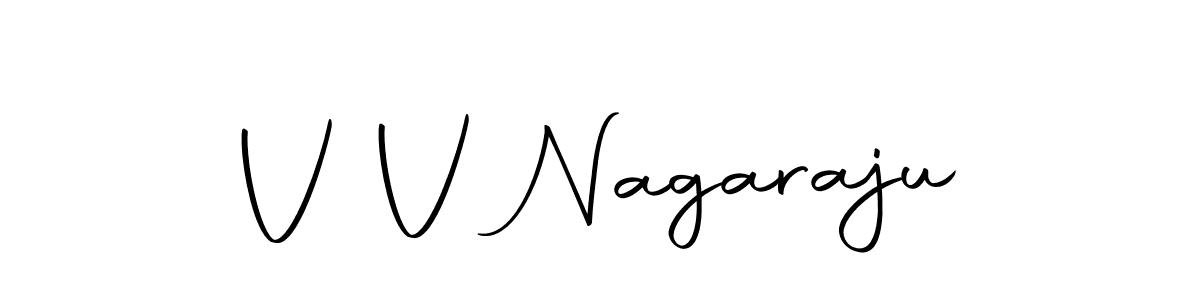 if you are searching for the best signature style for your name V V Nagaraju. so please give up your signature search. here we have designed multiple signature styles  using Autography-DOLnW. V V Nagaraju signature style 10 images and pictures png