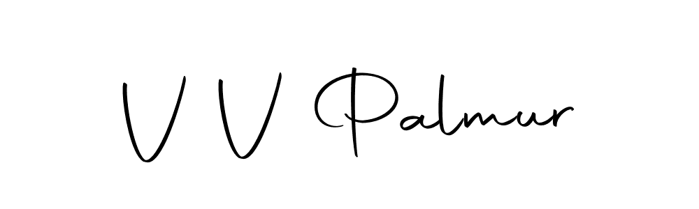 Here are the top 10 professional signature styles for the name V V Palmur. These are the best autograph styles you can use for your name. V V Palmur signature style 10 images and pictures png