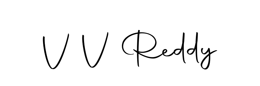 The best way (Autography-DOLnW) to make a short signature is to pick only two or three words in your name. The name V V Reddy include a total of six letters. For converting this name. V V Reddy signature style 10 images and pictures png