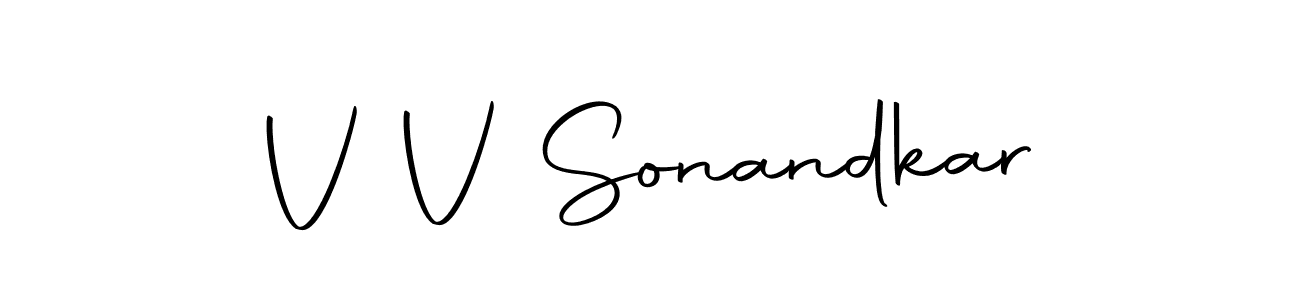 Make a short V V Sonandkar signature style. Manage your documents anywhere anytime using Autography-DOLnW. Create and add eSignatures, submit forms, share and send files easily. V V Sonandkar signature style 10 images and pictures png