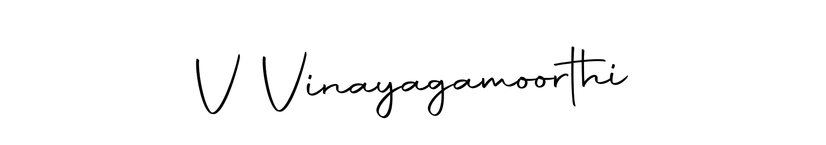 You can use this online signature creator to create a handwritten signature for the name V Vinayagamoorthi. This is the best online autograph maker. V Vinayagamoorthi signature style 10 images and pictures png