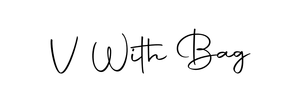 How to Draw V With Bag signature style? Autography-DOLnW is a latest design signature styles for name V With Bag. V With Bag signature style 10 images and pictures png