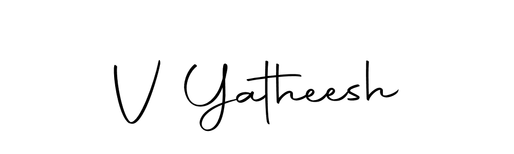 How to Draw V Yatheesh signature style? Autography-DOLnW is a latest design signature styles for name V Yatheesh. V Yatheesh signature style 10 images and pictures png