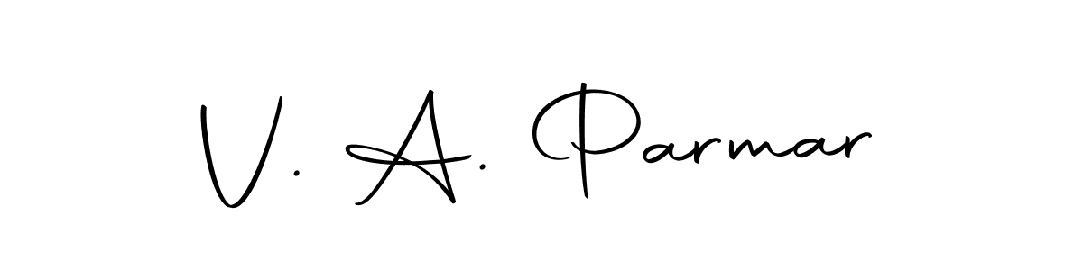 Here are the top 10 professional signature styles for the name V. A. Parmar. These are the best autograph styles you can use for your name. V. A. Parmar signature style 10 images and pictures png