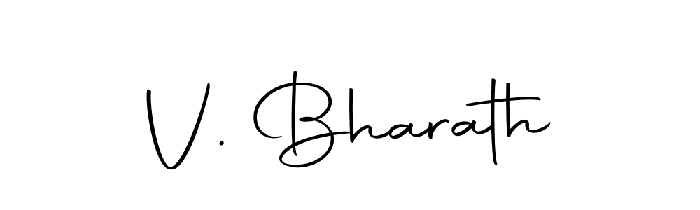 Make a beautiful signature design for name V. Bharath. Use this online signature maker to create a handwritten signature for free. V. Bharath signature style 10 images and pictures png