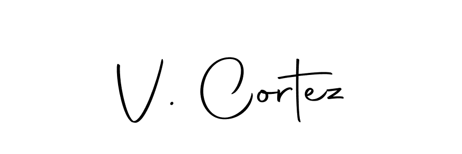 Check out images of Autograph of V. Cortez name. Actor V. Cortez Signature Style. Autography-DOLnW is a professional sign style online. V. Cortez signature style 10 images and pictures png