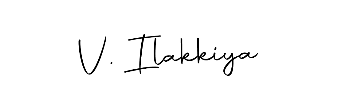 Here are the top 10 professional signature styles for the name V. Ilakkiya. These are the best autograph styles you can use for your name. V. Ilakkiya signature style 10 images and pictures png