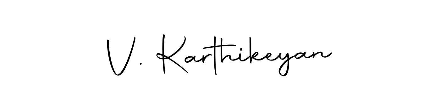 This is the best signature style for the V. Karthikeyan name. Also you like these signature font (Autography-DOLnW). Mix name signature. V. Karthikeyan signature style 10 images and pictures png