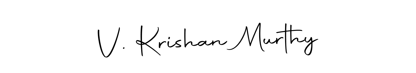 Once you've used our free online signature maker to create your best signature Autography-DOLnW style, it's time to enjoy all of the benefits that V. Krishan Murthy name signing documents. V. Krishan Murthy signature style 10 images and pictures png