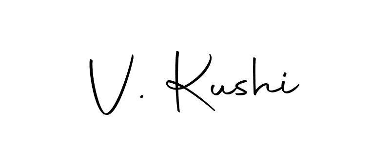 Once you've used our free online signature maker to create your best signature Autography-DOLnW style, it's time to enjoy all of the benefits that V. Kushi name signing documents. V. Kushi signature style 10 images and pictures png
