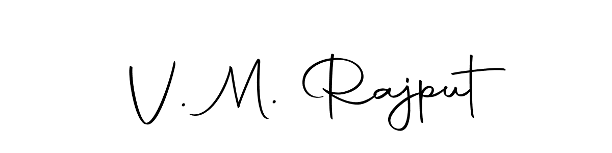 This is the best signature style for the V. M. Rajput name. Also you like these signature font (Autography-DOLnW). Mix name signature. V. M. Rajput signature style 10 images and pictures png