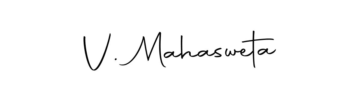 Once you've used our free online signature maker to create your best signature Autography-DOLnW style, it's time to enjoy all of the benefits that V. Mahasweta name signing documents. V. Mahasweta signature style 10 images and pictures png