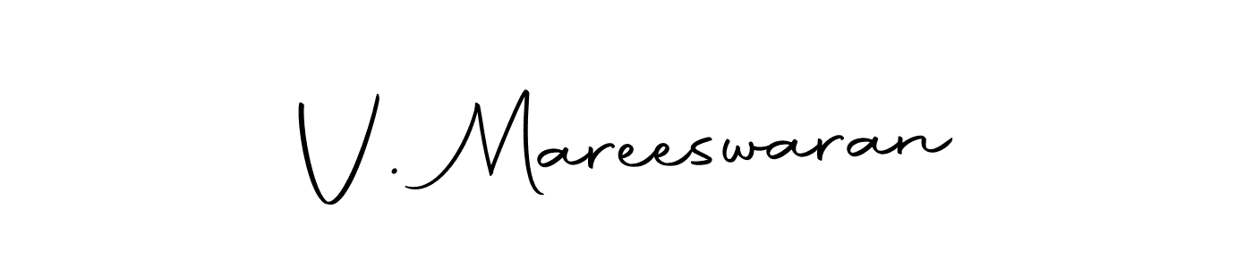 if you are searching for the best signature style for your name V. Mareeswaran. so please give up your signature search. here we have designed multiple signature styles  using Autography-DOLnW. V. Mareeswaran signature style 10 images and pictures png