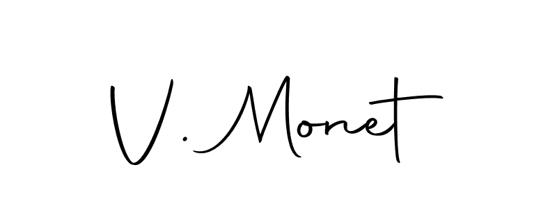 Once you've used our free online signature maker to create your best signature Autography-DOLnW style, it's time to enjoy all of the benefits that V. Monet name signing documents. V. Monet signature style 10 images and pictures png