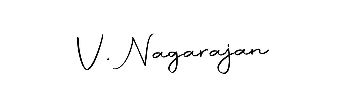 Make a beautiful signature design for name V. Nagarajan. Use this online signature maker to create a handwritten signature for free. V. Nagarajan signature style 10 images and pictures png