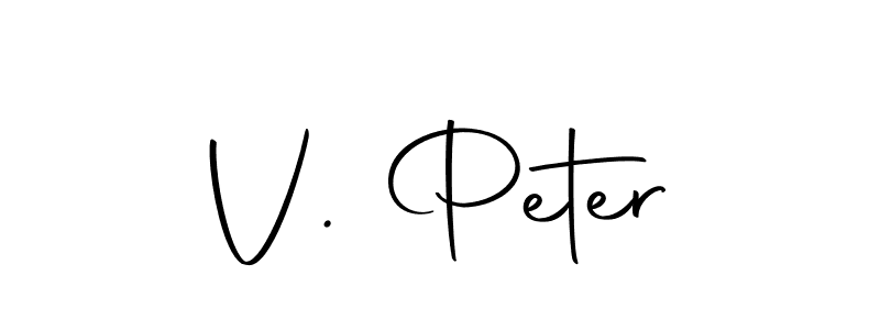 The best way (Autography-DOLnW) to make a short signature is to pick only two or three words in your name. The name V. Peter include a total of six letters. For converting this name. V. Peter signature style 10 images and pictures png