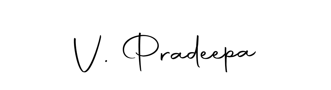 if you are searching for the best signature style for your name V. Pradeepa. so please give up your signature search. here we have designed multiple signature styles  using Autography-DOLnW. V. Pradeepa signature style 10 images and pictures png