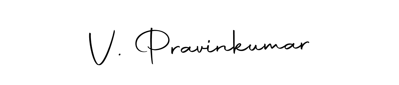 V. Pravinkumar stylish signature style. Best Handwritten Sign (Autography-DOLnW) for my name. Handwritten Signature Collection Ideas for my name V. Pravinkumar. V. Pravinkumar signature style 10 images and pictures png