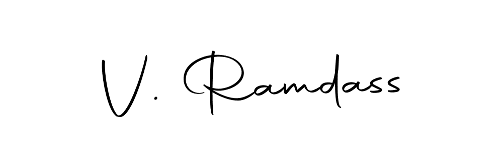 Also we have V. Ramdass name is the best signature style. Create professional handwritten signature collection using Autography-DOLnW autograph style. V. Ramdass signature style 10 images and pictures png
