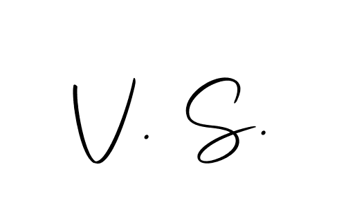 Create a beautiful signature design for name V. S.. With this signature (Autography-DOLnW) fonts, you can make a handwritten signature for free. V. S. signature style 10 images and pictures png