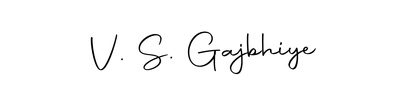 This is the best signature style for the V. S. Gajbhiye name. Also you like these signature font (Autography-DOLnW). Mix name signature. V. S. Gajbhiye signature style 10 images and pictures png